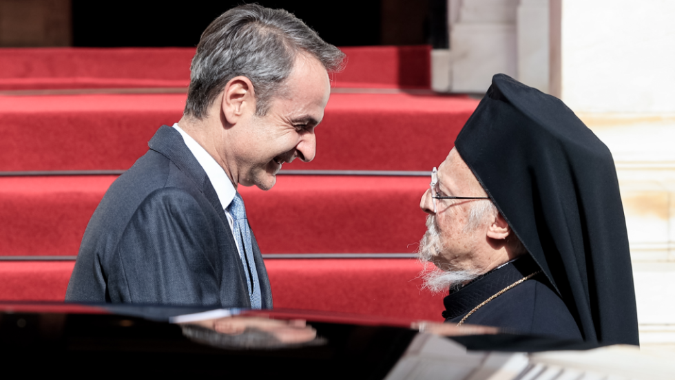 Συνάντηση Μητσοτάκη - Βαρθολομαίου στο Μαξίμου: «Ζητώ συγγνώμη» - «Εβδομάδα ευτυχών γεγονότων»